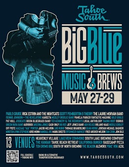 Big Blue Music & Brews 2022 poster