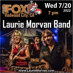 Laurie Morvan Band plays at Club Fox in Redwood City, CA on Wednesday July 20, 2022