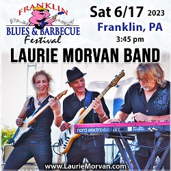 Laurie Morvan Band plays Franklin Blues & Barbecue Festival on June 17, 2023