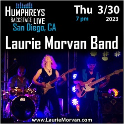 Laurie Morvan Band at Humphreys Backstage Live in San Diego on March 30, 2023.