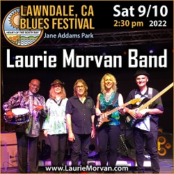 Laurie Morvan Band Headlines Lawndale Blues Festival September 10, 2022