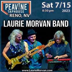Laurie Morvan Band plays at Peavine Taphouse in Reno, NV on Saturday, July 15, 2023