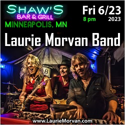 Laurie Morvan Band at Shaw's in Minneapolis, MN on June 23, 2023.