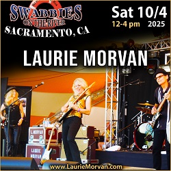 Laurie Morvan appears at Swabbies on the River in Sacramento, CA on October 4, 2025.