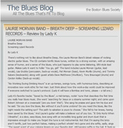 Boston Blues Society reviews Breathe Deep by the Laurie Morvan Band