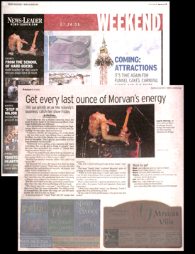 News-Leader newspaper Springfield, MO feature article July 24, 2008