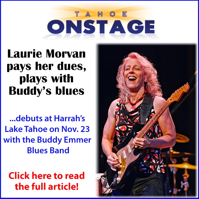 Tahoe Onstage interview with Laurie Morvan on Nov 17, 2021