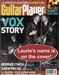 Guitar Player Magazine Laurie Morvan feature story