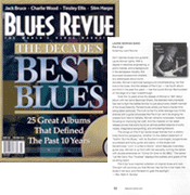 Blues Revue CD review of Fire It Up!
