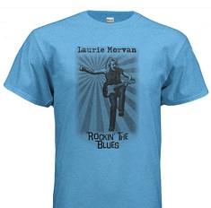 Rockin The Blues T-shirt in Sapphire Blue